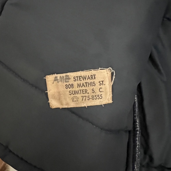 Vintage Ski Puffer Vest w/Patches | Quilted Zip Front S - Picture 5 of 5